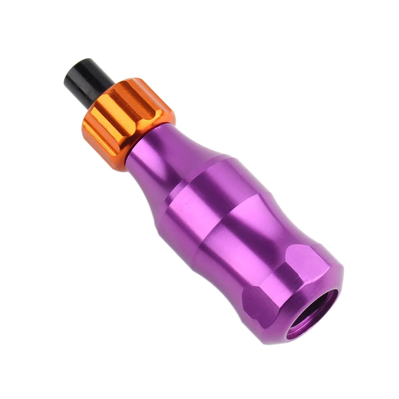 Purple Регулируемый алюминиевый Картридж ручка Трубы иглы бар для машины Microblading поставки инструменты - Цвет: Purple