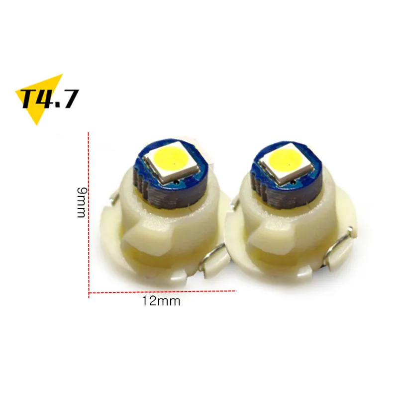 10x T3 T4.2 LED 3030 SMD автомобильные кластеры приборной панели белого голубого красного