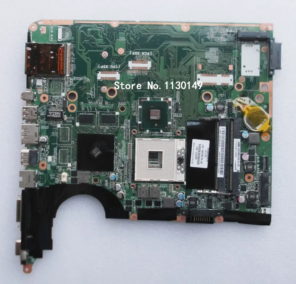 

Free Shipping 580976-001 Laptop motherboard For hp pavilion DV6 DV6T DDR3 DA0UP6MB6F0 working Perfect