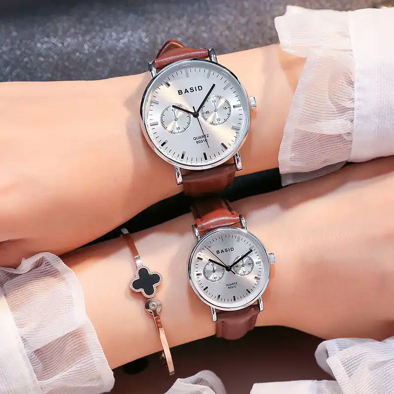 2017new Basid Brand Couple Watches For Lovers Pair Quartz Wrist Watch Fashion Waterproof Men Women Wristwatches Relogio Watch Brand Watch Fwatch Fashion Aliexpress