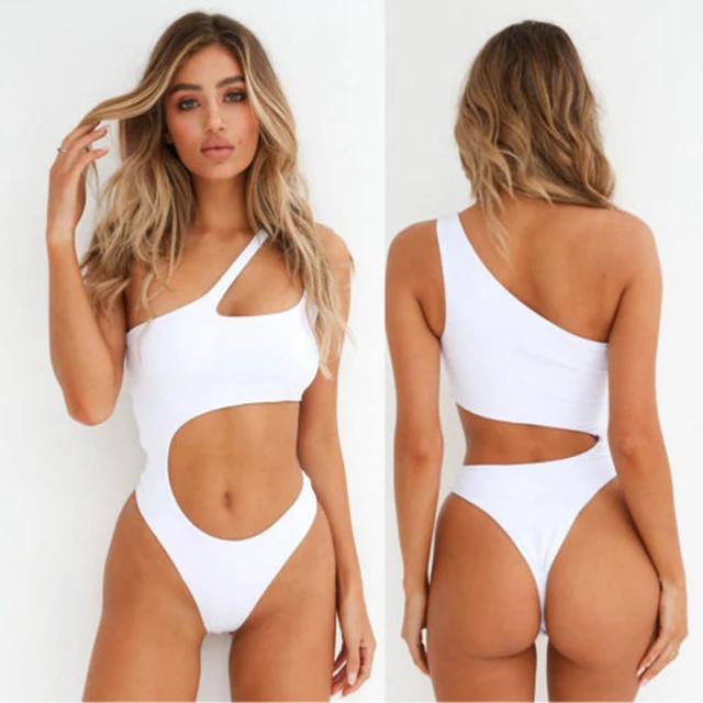 Best Offers New Women One Piece Bathing Monokini Push Up Padded Hollow Out One Shoulder Bikini Swimsuit One-Piece Suits Best Offers New Women One Piece Bathing Monokini Push Up Padded Hollow Out One Shoulder Bikini Swimsuit One-Piece Suits