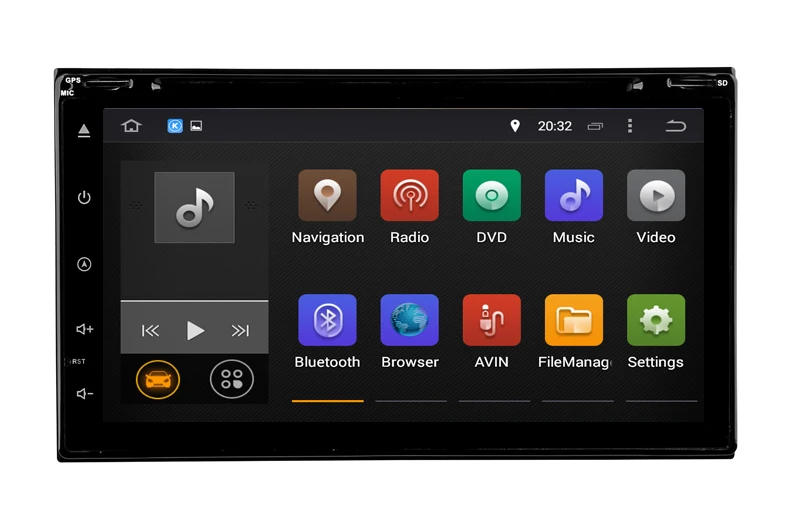 Best Octa core RAM 4G ROM 64G  android 9.0 universal car dvd player for toyota kia nissan hyundai honda 2din car audio gps navi wifi 1