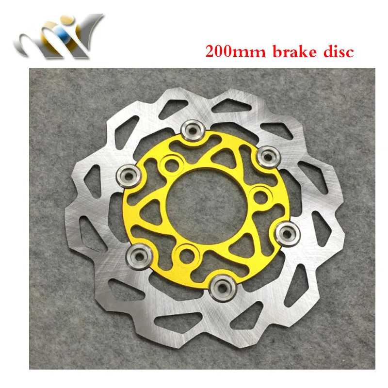 brake disc 200mm Для HONDA Мотоцикл Скутер DIO ZX AF18 AF 28 34 35 36 колеса тормозной диск передний амортизация Ссылка Код тормозной счетчик насоса шестерни - Цвет: brake disc 200mm