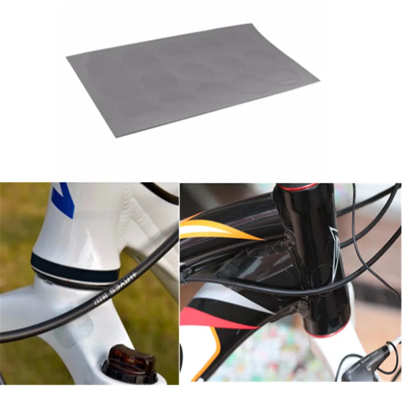 

15 Pcs Anti Scratch 3M Sheet Bicycle Stickers Motor Cycling Frame Protector Sticker Transparent Cycle Sticker Bike Accessories