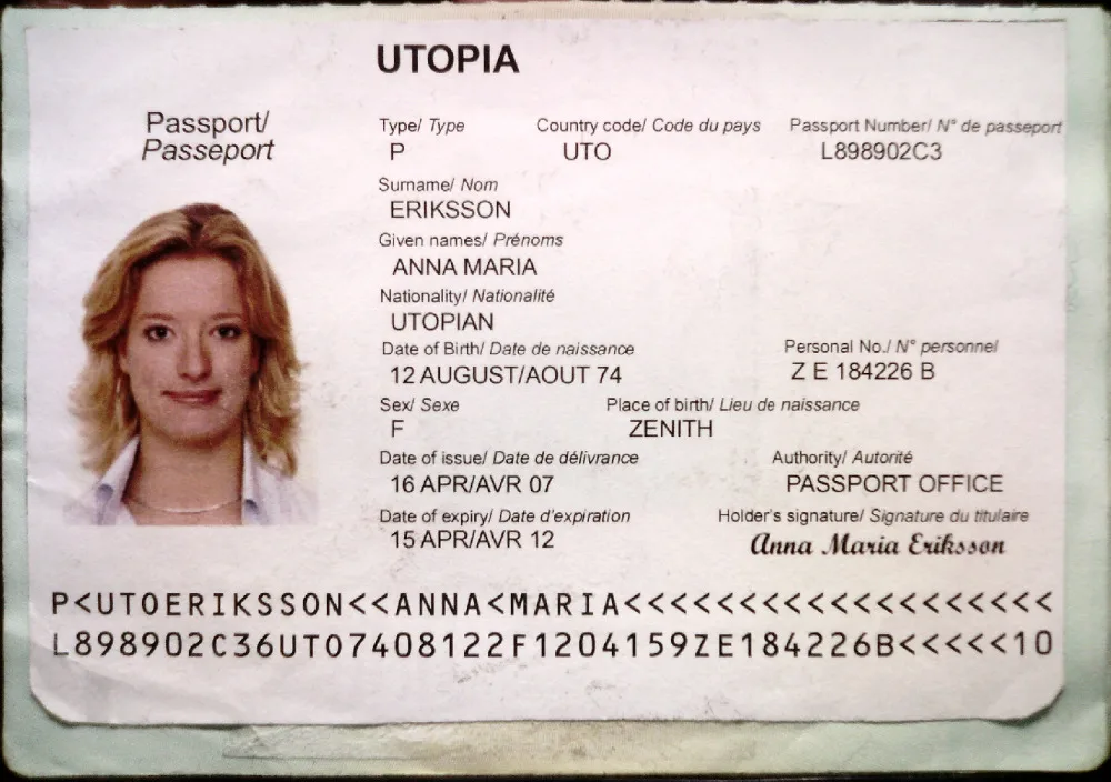 Portátil da Identificação do Ocr do ce Fcc do Varredor do Passaporte do Leitor de Passaporte de 24 Varredor Bits & 10 passport scanner