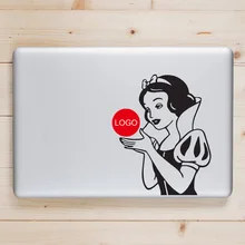 Белоснежка удерживающая наклейка для ноутбука наклейка для MacBook Pro Air retina 11 12 13 15 дюймов виниловая Mac поверхность книга кожи Стикеры для ноутбука