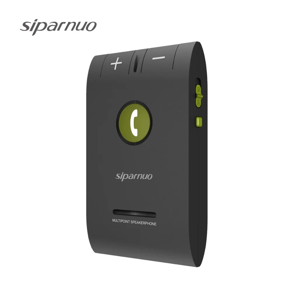 

Siparnuo Bluetooth Auto Car Handsfree Kit Wireless Car Speakerphone Manos Libres Bluetooth Telefono Para 2 Phone Paired