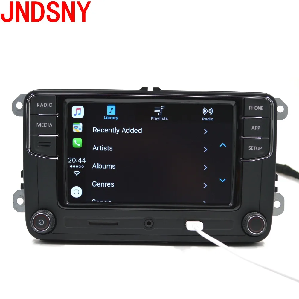 JNDSNY RCD330G CarPlay RCD330 Plus CarPlay Car Radio For VW Tiguan Golf 5 6 Jetta MK5 MK6 Passat Polo Touran 6RD035187B
