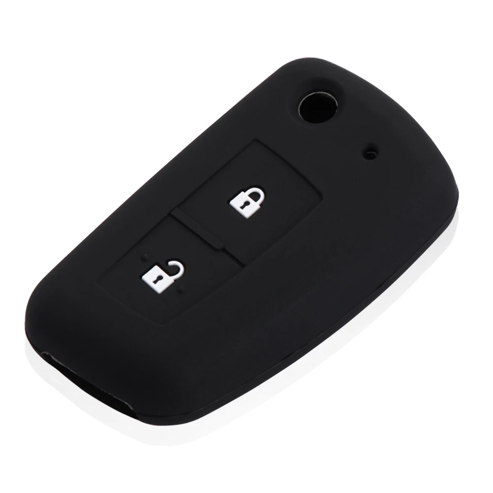 

2 Button Silicone Car key Cover For Nissan Qashqai X-trail Murano Maxima Altima Juke QUEST Livina Tiida Nismo Fob Case
