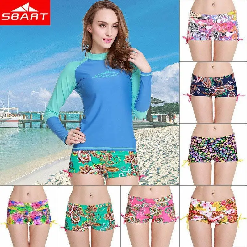 2015 Summer Style Trunks, Fashion Flower Printed Shorts Women, Beach