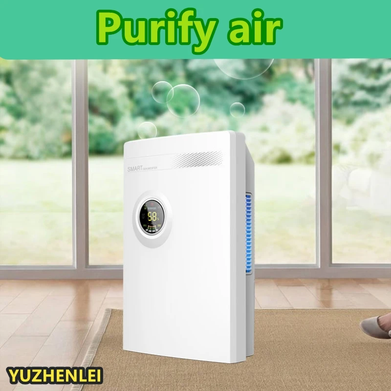 Intelligent Dehumidifiers Show Humidity Temperature Purify Air Dryer Machine Moisture absorb Smart Household Appliances