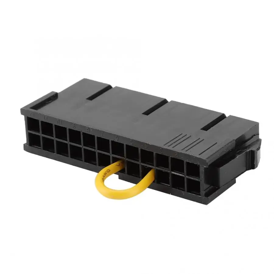 Новый 24Pin ATX модуль питания стартера 20 + 4 контактный блок соединитель