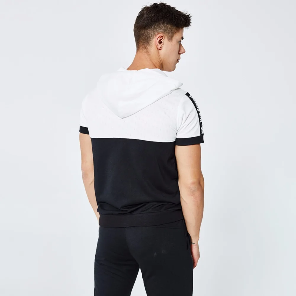 Мужской спортивный костюм Moleton Masculino повседневный на молнии с капюшоном и