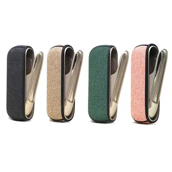 

Denim pattern Case Bag Holder Cover Electronic Cigarette PU Leather Pouch Case Accessories For Iqos 3.0