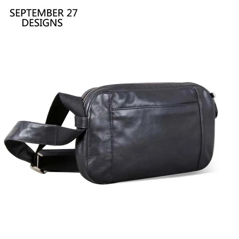

Men Casual Shoulder Bag Handbag Genuine Leather Male Small Bag handmade 100% Cowhide Fashion Mini Satchel Travel Crossbody Bags