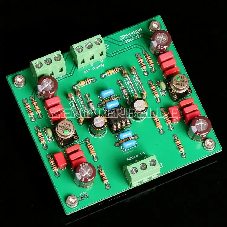 

Готовая двухканальная предусилитель HiFi OPA445BM