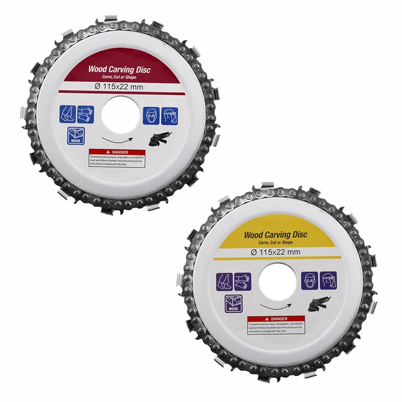 4,5 дюймов циркулярное пильное полотно цепная пила резьба по дереву диск деревообрабатывающие угловые шлифовальные станки универсальные для резных дисков по дереву