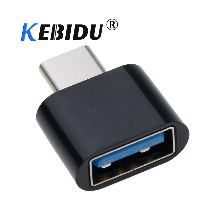 Адаптер kebidu USB Мама папа Type C OTG адаптер для зарядного устройства 2 в 1 телефонов