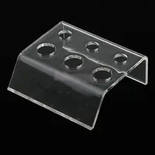 Пластиковые пигментные чернила для татуажа подстаканник стенд 6 отверстия полка стойка татуировки принадлежности