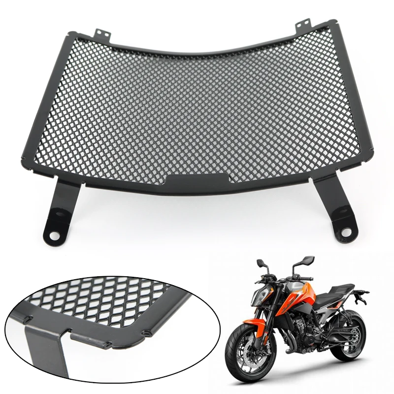 

For KTM 790 Duke 2018 2019 Radiator Guard Protector Frames Grille Grill Oil Cooler Cover Protection Black Aluminum