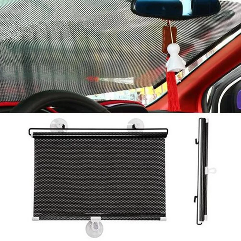 Auto Sun Visor Car Window Suction Cup Car Curtain Auto Sun Shade Car