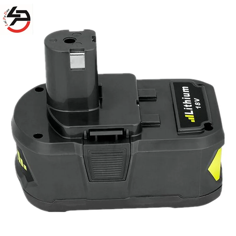 18V 5000Ah Rechargeable Battery Pack Power Tool Battery for Ryobi P108