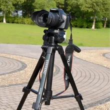 Фотография Pro YUNTENG VCT-668 штатив с демпфирующая головка жидкая сковорода камера DV телефон видеомагнитофон Клип держатель