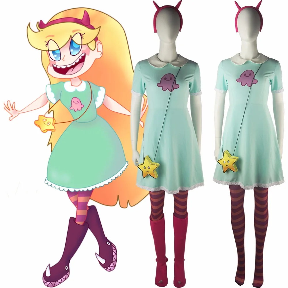 Star vs. the Forces of Evil Princess Star Butterfly Dress Ball Prom