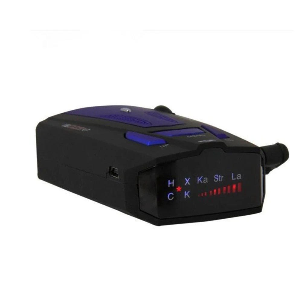 Car Radar Detector 360 Degree 16 Band Scanning LED Display Auto Detectors English or Russian Voice