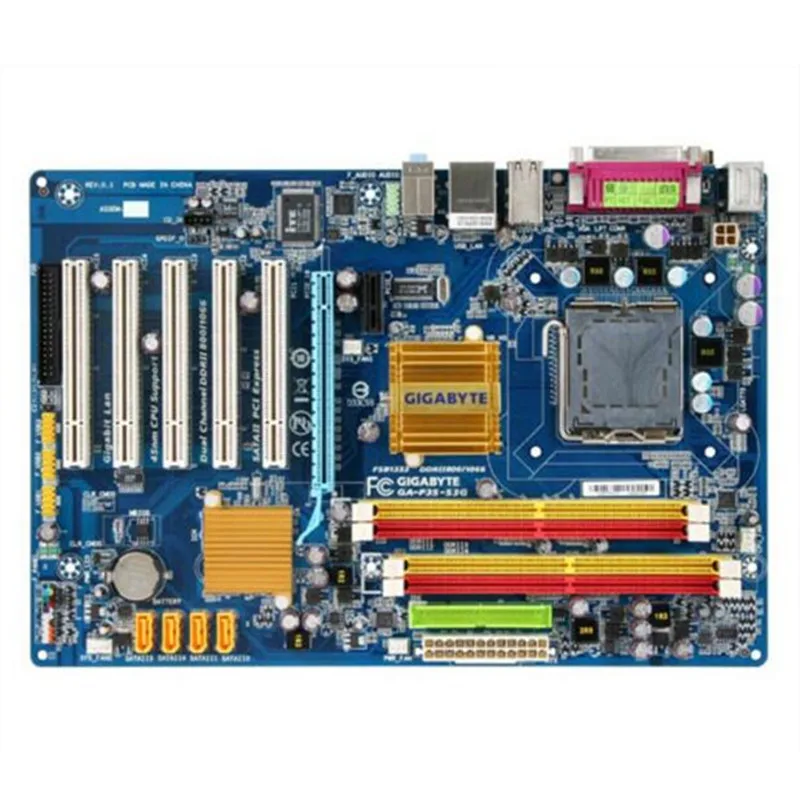 Оригинальная настольная материнская плата для Gigabyte GA-P35-S3G P35-S3G DDR2 LGA 775 P35