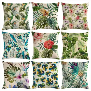 

Vintage Home Decor Cotton Linen Sofa Waist Throw Cushion Us