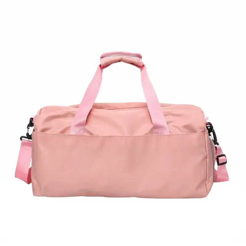 Buy Pink Sports Gym Bag Fitness Bag Dry And Wet Separation Women Yoga Bag Tidy