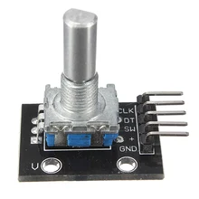New 1pc KY-040 Rotary Encoder Module Brick Sensor Development Boards For Arduino high quality 2.5x 1.8 x3cm Circuit Board