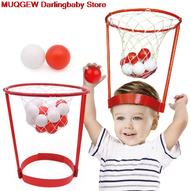 Interactive Sports Parenting Headband Hoop Board Basketball Fun Funny Gadgets Novelty Interesting Toy For Children Birthday Gift