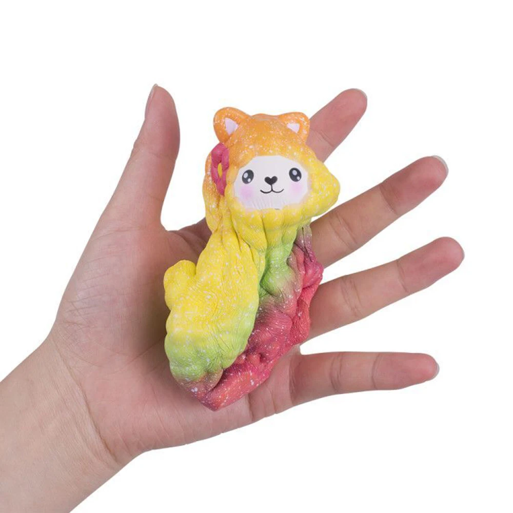 10 шт./лот Vlampo mini Alpaca Slow Rising Jumbo Squishy 3 9 ''Супер мягкая игрушка Kawaii очаровательные
