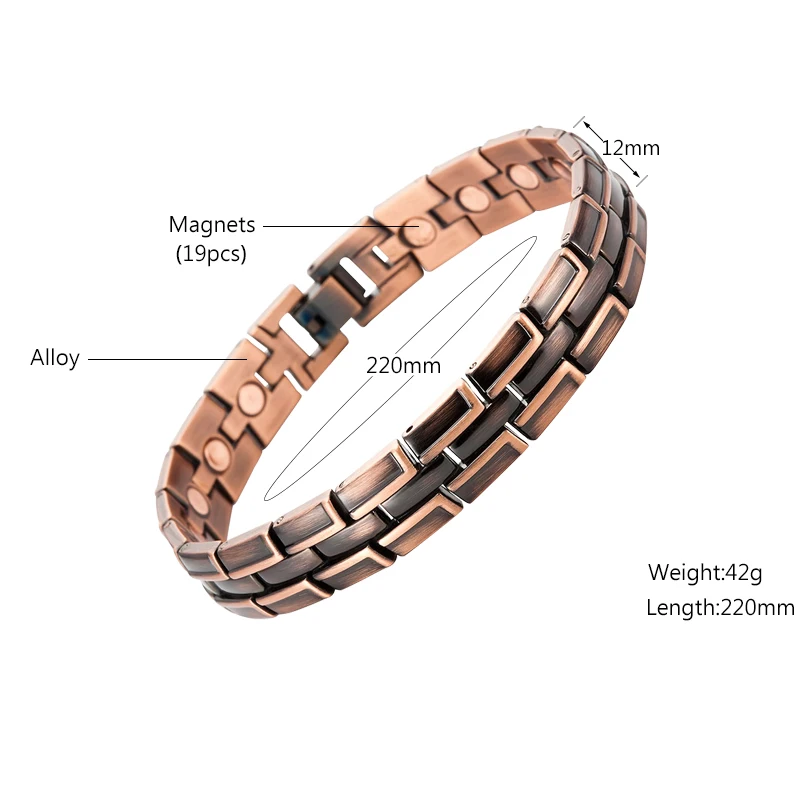 Chain Bracelets Escalus Fashion Copper 1 Chain Bracelets Escalus Fashion Copper 1