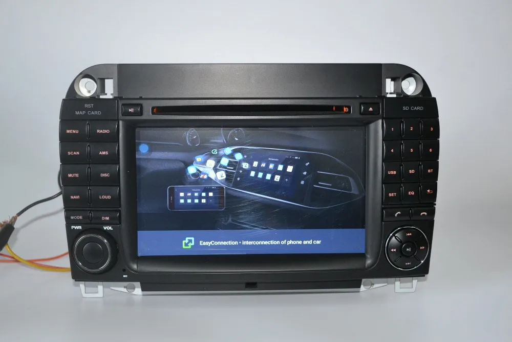 Perfect 7 inch Android 9 Car  GPS Navigation 2din DVD  Radio Player for BENZ W220/W215/S280/S320/S350/S400/S500/s class 25