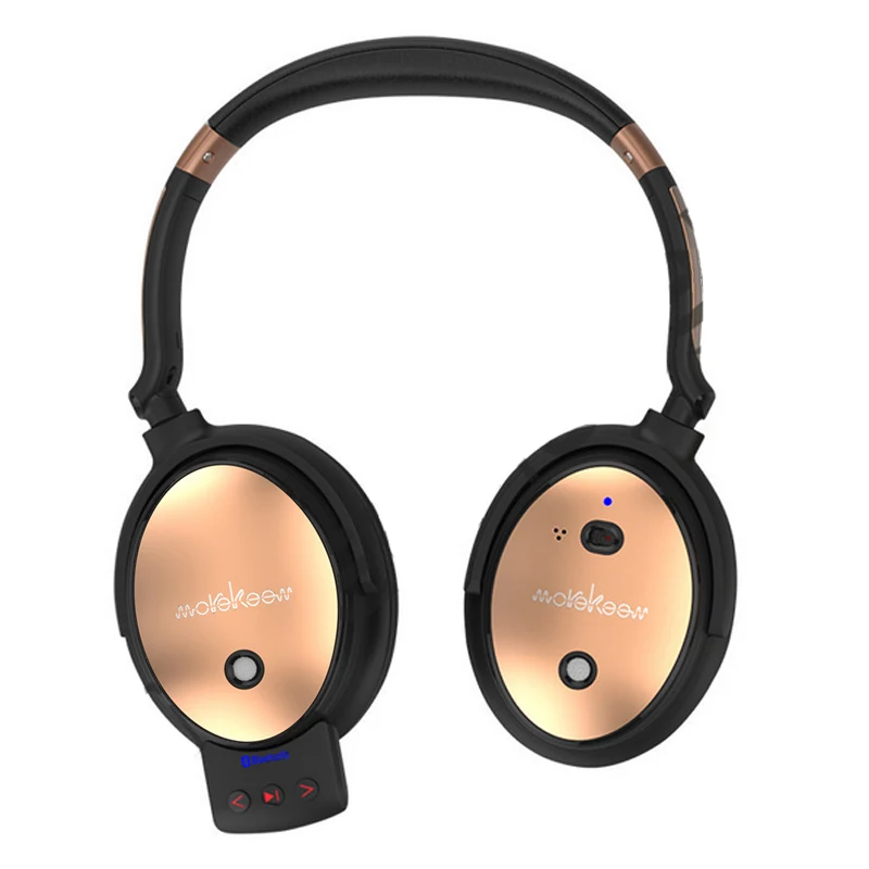 Активный шумоподавление Bluetooth гарнитура беспроводные наушники HIFI стерео супер бас шумоподавляющий наушник с микрофоном