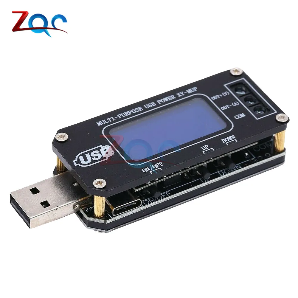 Двойная система с ЧПУ USB повышающий/понижающий блок питания регулятор напряжения