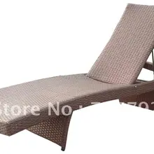 Горячая Распродажа SG-12005C элегантный черный ротанга шезлонг мебель
