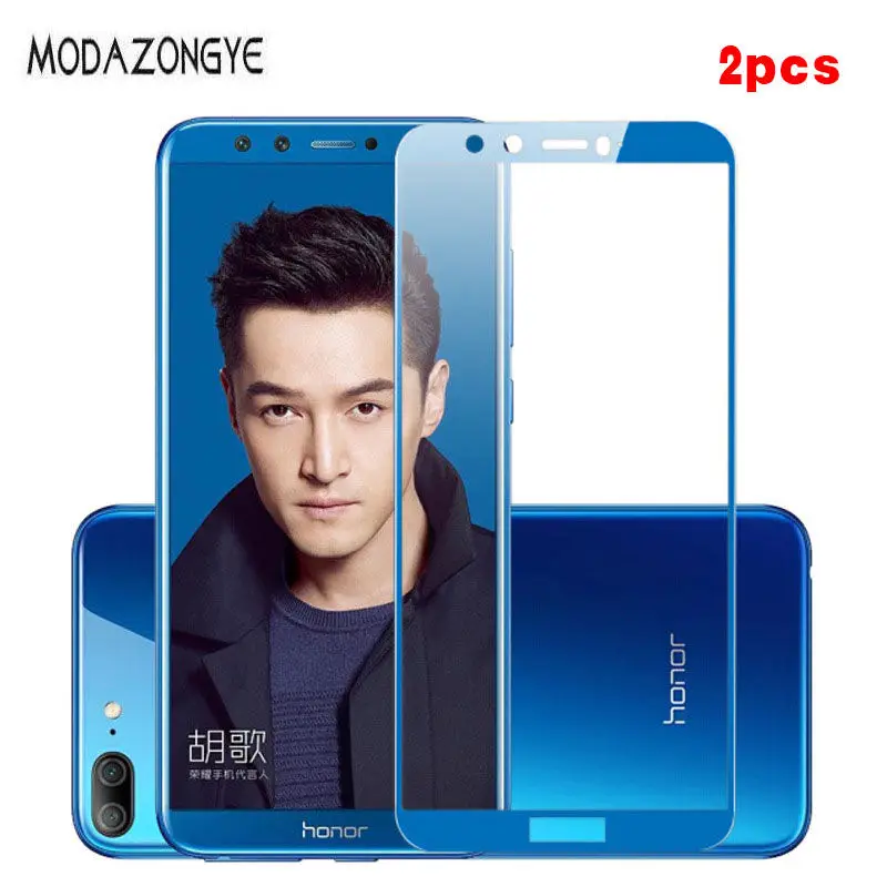 

2pcs Tempered Glass For Huawei Honor 9 lite Screen Protector Honor9 lite Protector Full Cover Glass For Huawei honor 9 lite