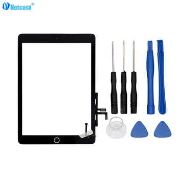 

A1474 A1475 A1476 A1822 A1823 For ipad Air Touch Screen Digitizer Home Button Assembly For ipad Air 2017 Touch panel & Tool