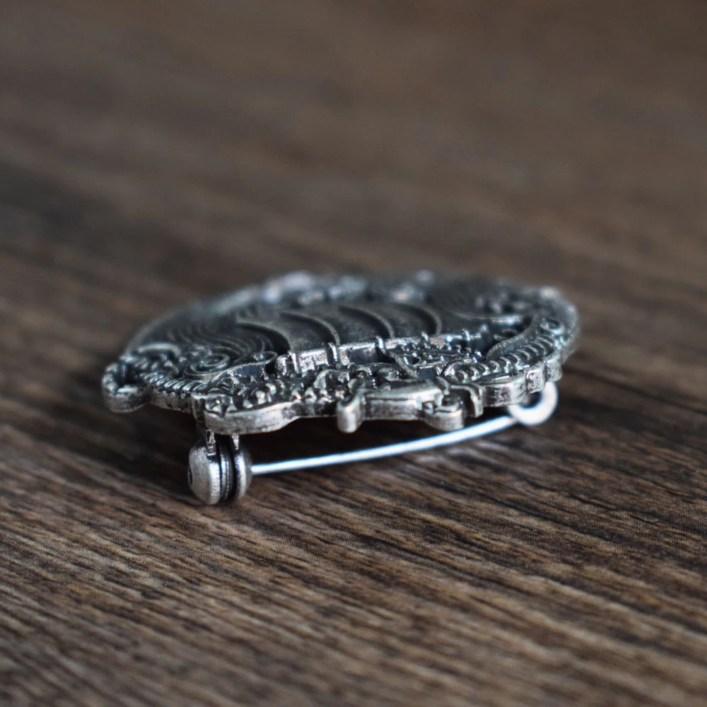 Брошь SanLan с кораблем викингов скандинавские украшения лодкой викингов|ship brooch|brooch