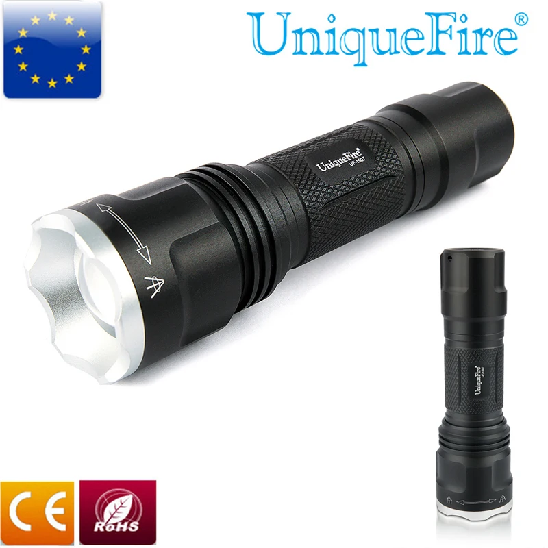 UniqueFire мини-фонарь 1507 IR 850NM Инфракрасный фонарик 20 мм выпуклая линза масштабируемый охотничий в ночное видение для