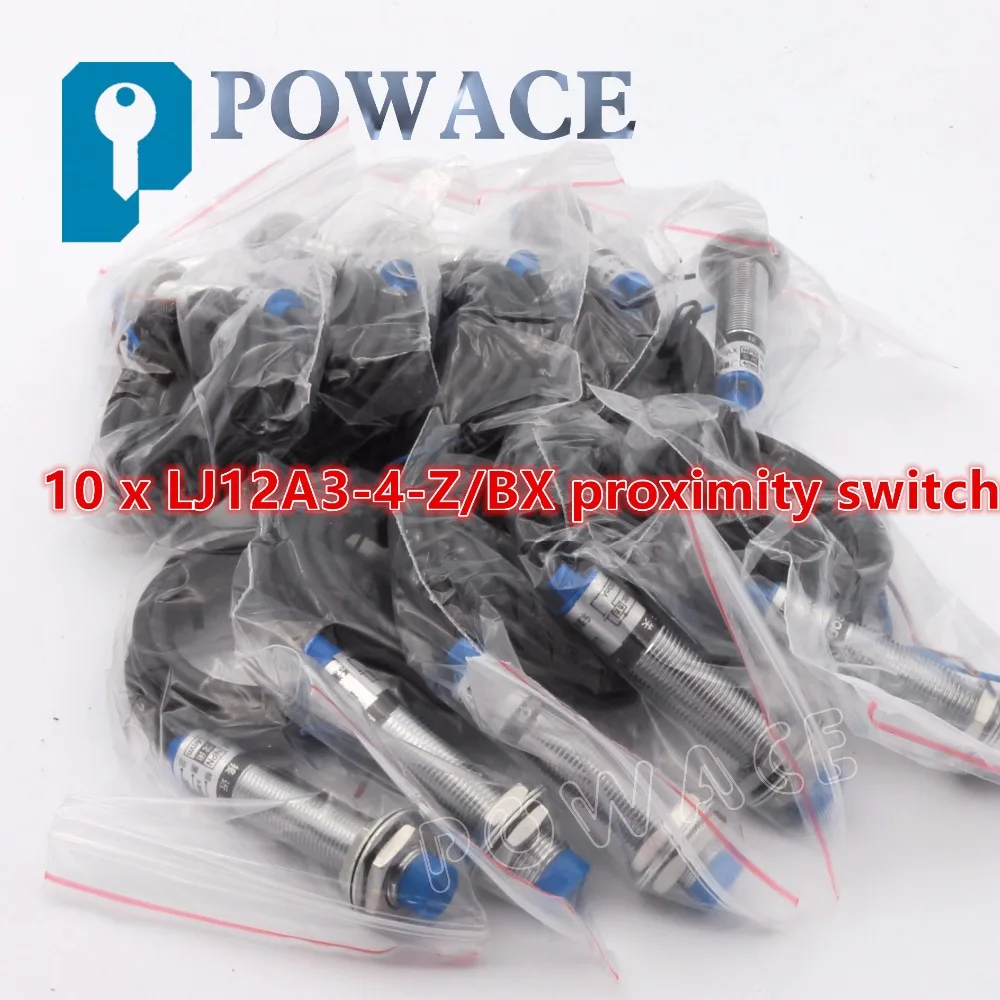 

10 Pcs LJ12A3-4-Z/BX Inductive Proximity Switch Sensor Switch PNP DC 6V-36V