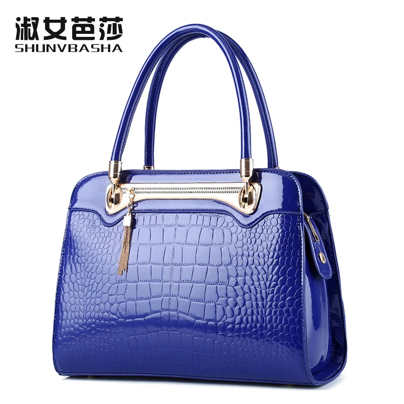 

SHUNVBASHA High quality new Women bags 2017 luxury handbags designer Women bags fashion zipper handbags Messenger bags