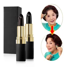 Одноразовая краска для волос мгновенное покрытие серого корня краска для волос Модифицированная кремовая палочка Временная покрывающая белая краска для волос 3,8 г