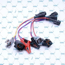 ERIKC 5 stücke Injektor Tester Stick Linie Stecker E1024034/5/6/8/9 CR Injektor Stecker Stecker Mit kabel Draht