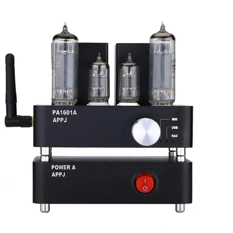 2016 совершенно новый APPJ PA1601A 6J1 + 6P14 (el84) HIFI Wi-Fi вакуумный ламповый усилитель