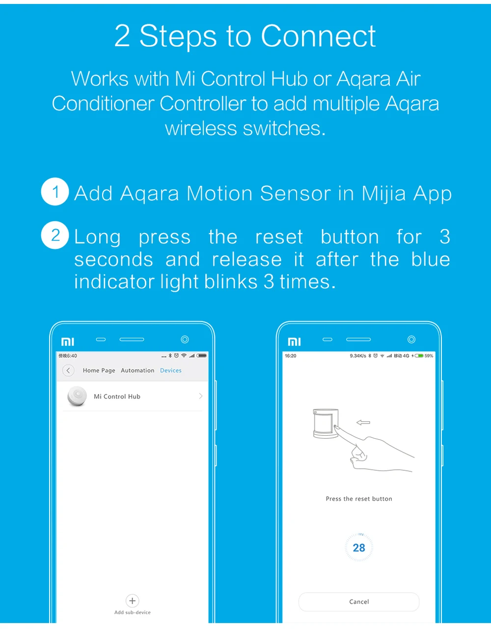 Xiaomi Aqara датчик человеческого тела умный корпус Движение датчик движения Zigbee подключение Mihome приложение